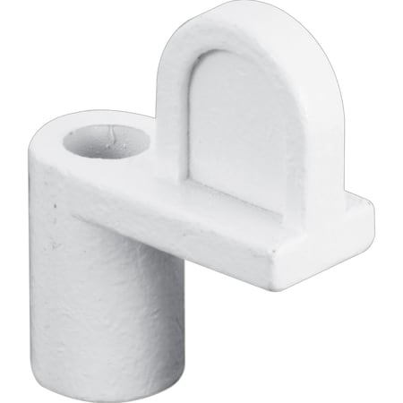 Prime-Line Diecast Zinc 7 in. Offset Window Screen Clip, White, PK8 L 5788